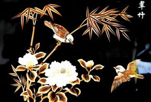 麥秸畫 欒川旅游商品中的璀璨明珠